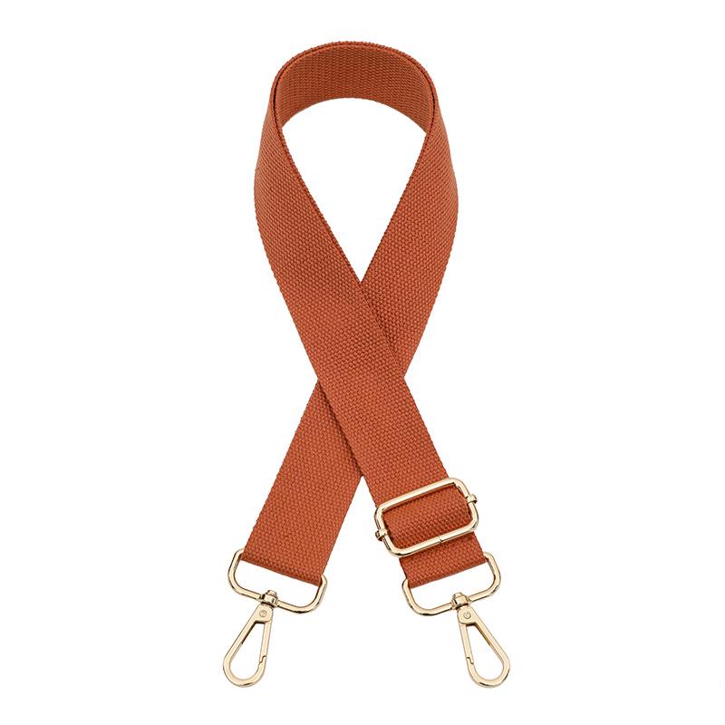 Adjustable Solid Color Crossbody Bag Strap - Unisex, Load-Reducing Shoulder Strap for Bags and School Bags