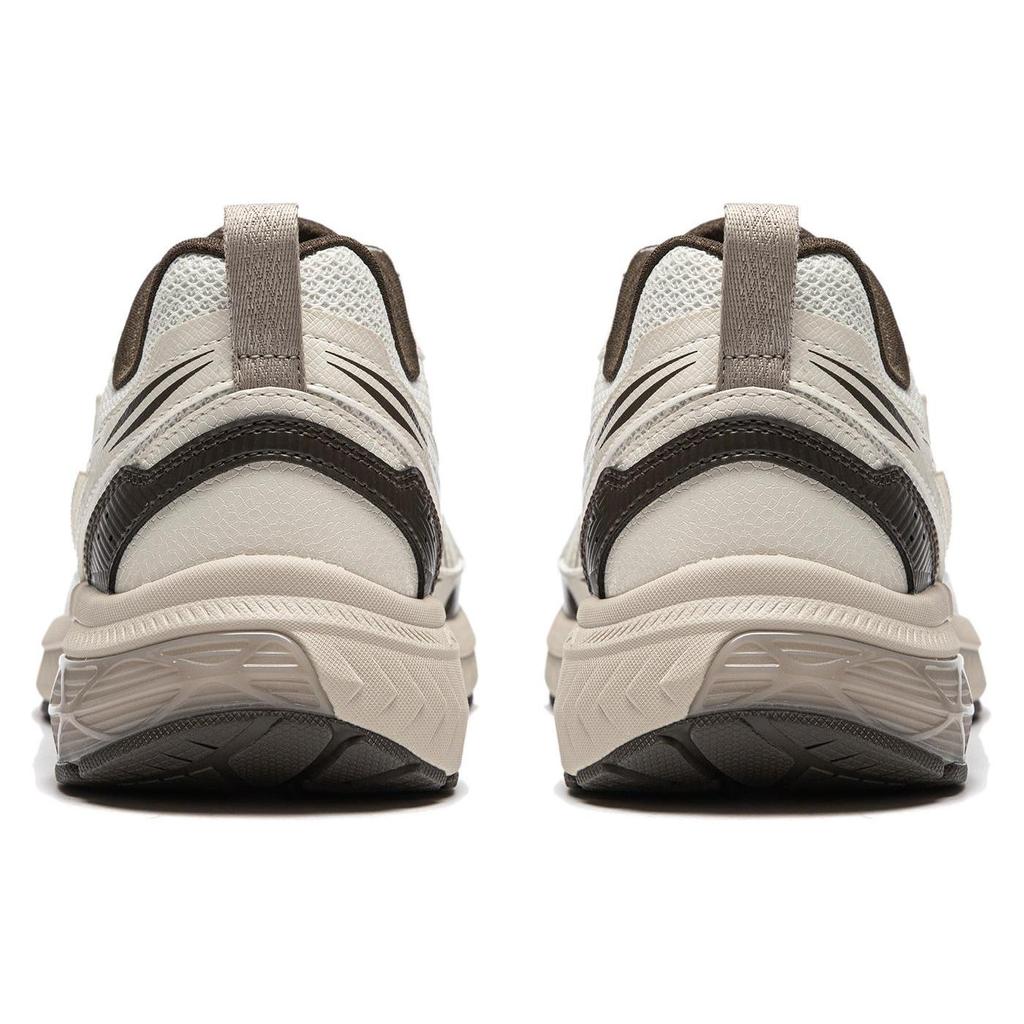 Li Ning Fuyao 1.0 V3 Cushioning Low Top Sprint Running Shoes Men's White Umber ARXU003-2
