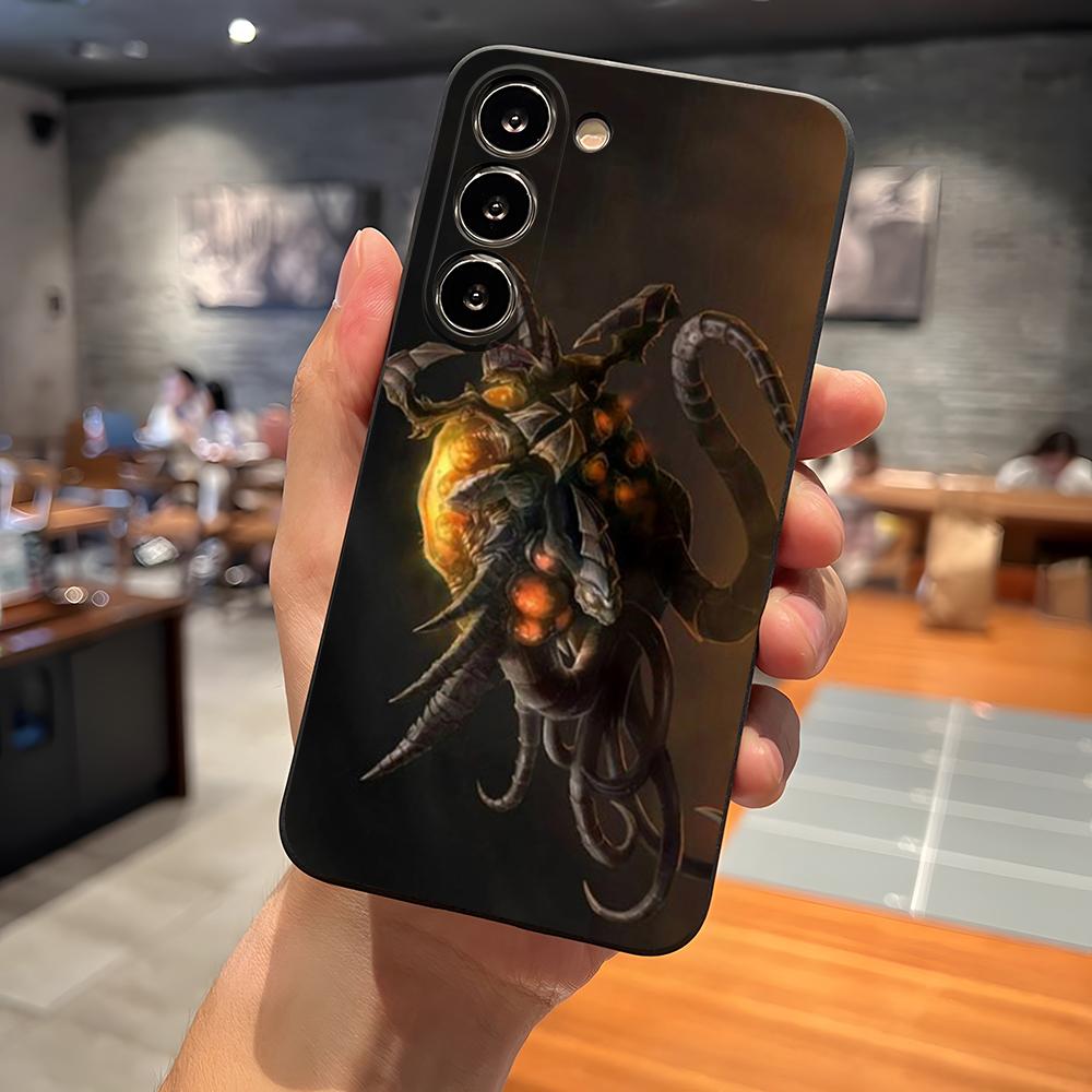 Handyhülle für Samsung S26 S24 Ultra S25 S23 Fe S22 S20 S21 Plus A16 A54 A34 A53 Rückabdeckung Spiel Über S-StarCraft 2 Zerg