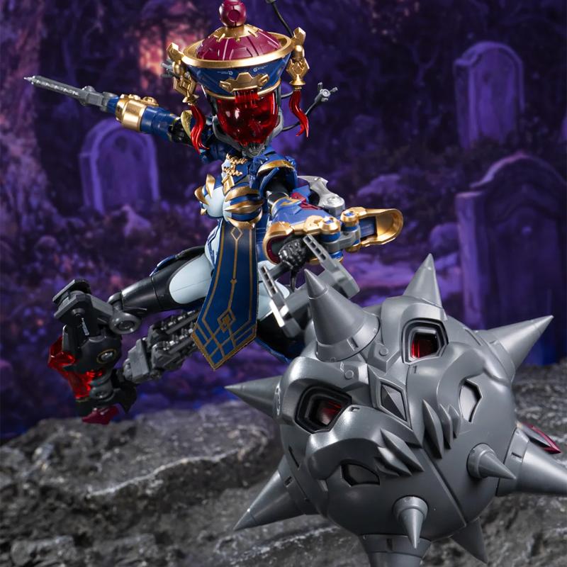 1:12 Scale HeMoXian Echoes of Medeta Jiu Lian Little Zombie Girl Zombie Girl Mecha Girl Mecha Girl Anime Collector's Set