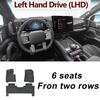 LHD Car TPE Foot Mat For BYD Equation Denza B8 Leopard 8 2024 2025 Waterproof Mud Floor Carpet Mud Pad Auto Inerior Accessories