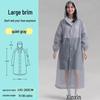 Reusable Full-Length Women's Raincoat for Outdoor Use