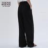 Teenie Weenie Women's Lyocell Blend Relaxed Fit Casual Trousers