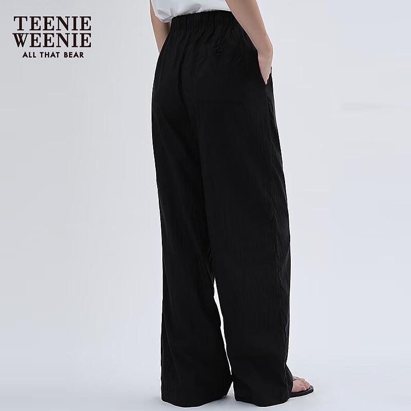 Teenie Weenie Women's Lyocell Blend Relaxed Fit Casual Trousers