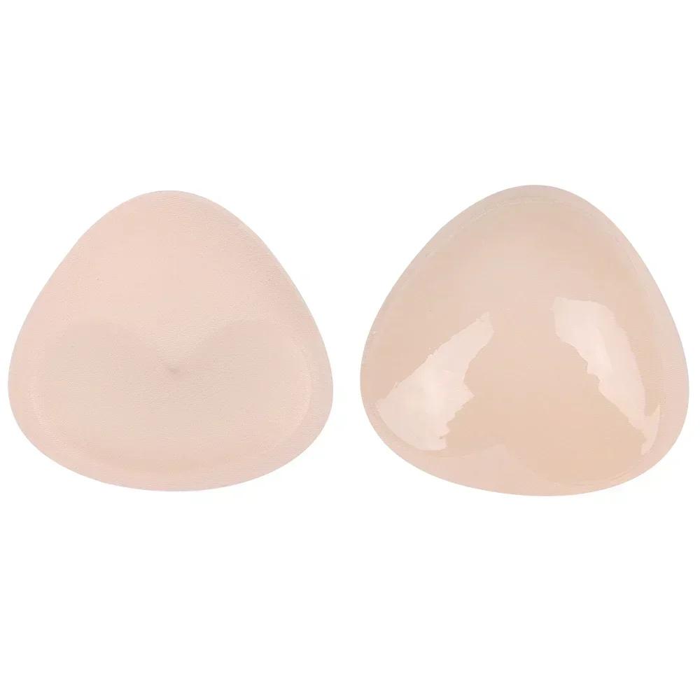 Chest Push Up Sticky Bra Thicker Sponge Bra Pads Breast Push Up Enhancer Silicone Removeable Inserts Swimsuit Invisible Bra