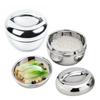 Double Layer Insulated Bowl Stainless Steel Food Storage Container Thermal Lunch Box Picnic