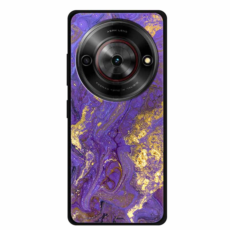 For ZTE Blade A75 5G Case Luxury Marble Silicone Soft Phone Cover for ZTE Blade A75 5G Protective TPU Back Shell Coque Capa A 75