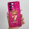 For Realme 15X C85 5G Crown Initial Letter Couple Phone Case Realme15X RMX5250 RMX5253 Soft Silicone TPU Lens Protective Casing