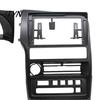 Replacement Dashboard Trim 9 Inch Car Radio Dash Fascia Kit for Lada Samara 2002-2014 Left Non Destructive Installation Hand Drive, Stereo Frame