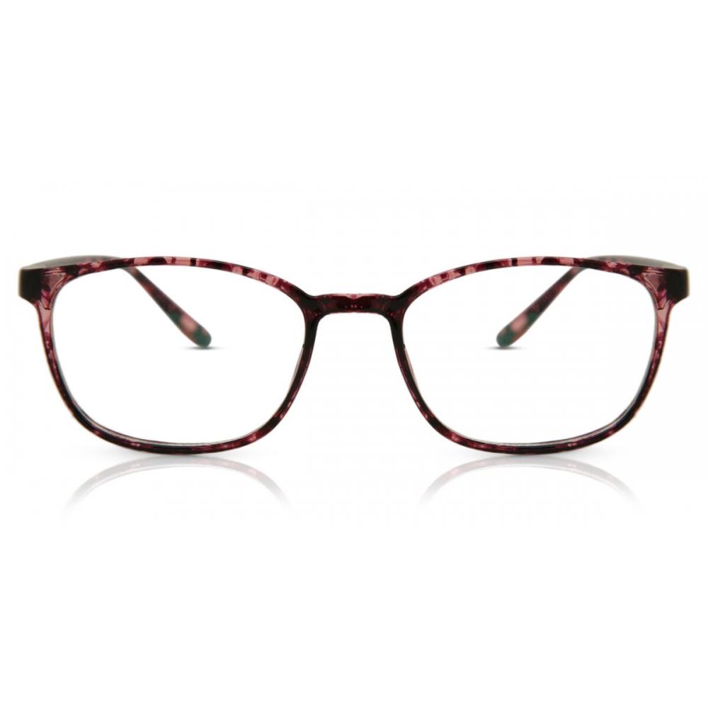 

Full Rim Rectangle Pink Tortoise Smartbuy Collection Change 2421 C8 Fashion Women Eyeglasses Pink Tortoise/52