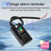 DC 8-100V Digital Battery Capacity Indicator Voltmeter LiFePO4 Lead-acid Lithium Battery Tester Meter with Temperature Display