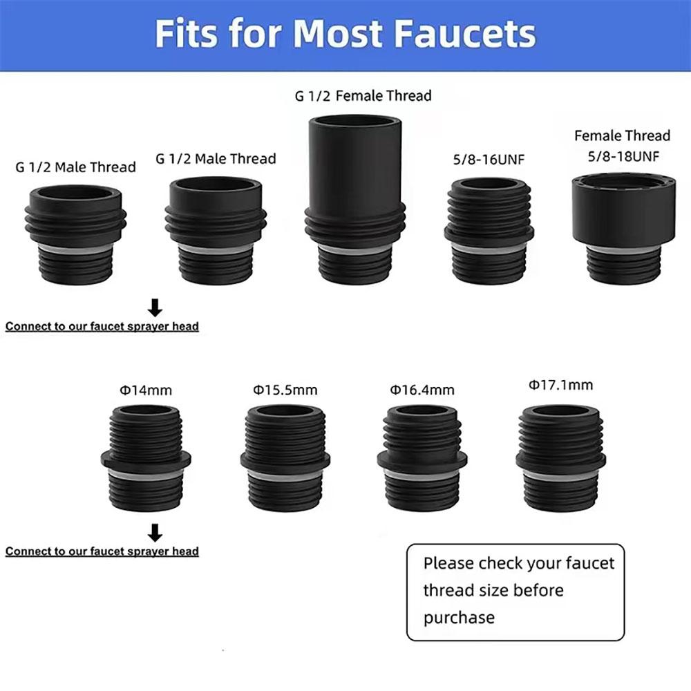 Pull Down Spray Head for Kitchen Faucet 3 Modes Kit