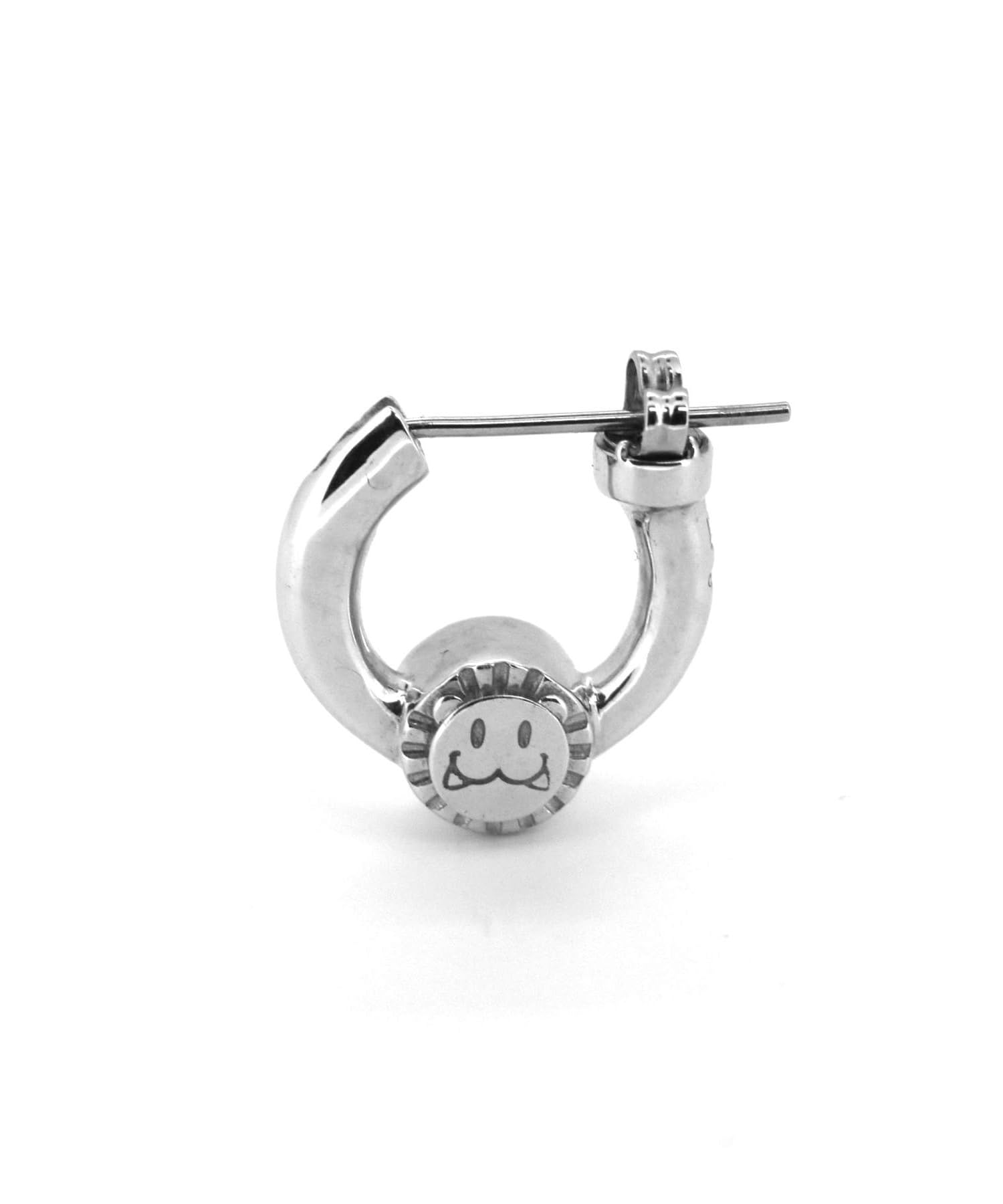 

Lionheart LEO Crossing Earrings with Bead Ring, 925 Sterling Silver, with Pouch