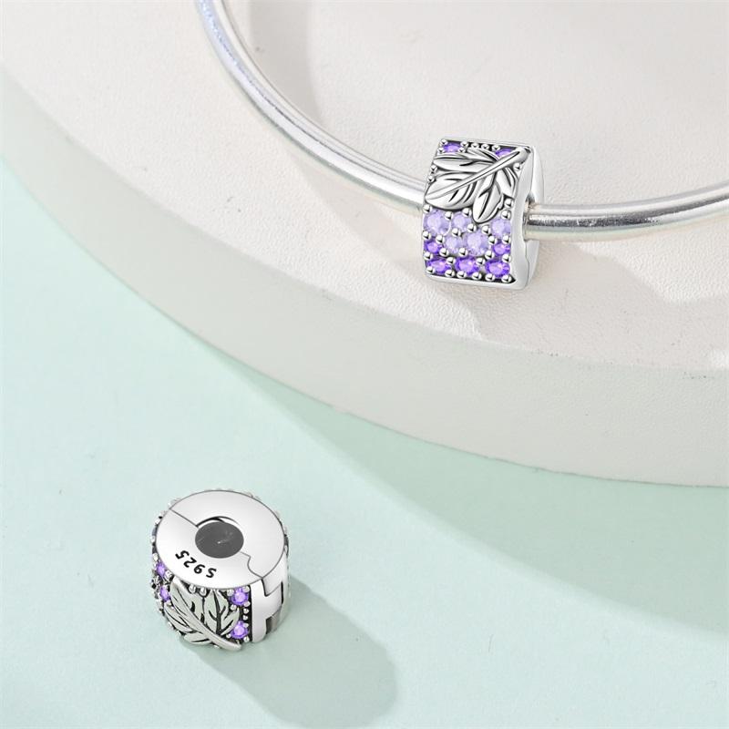 Charms Copper Exquisite Clasp Theme Collection Beads For 3Mm Original Bracelet Necklace Luxury Fine Jewelry Gift For Women