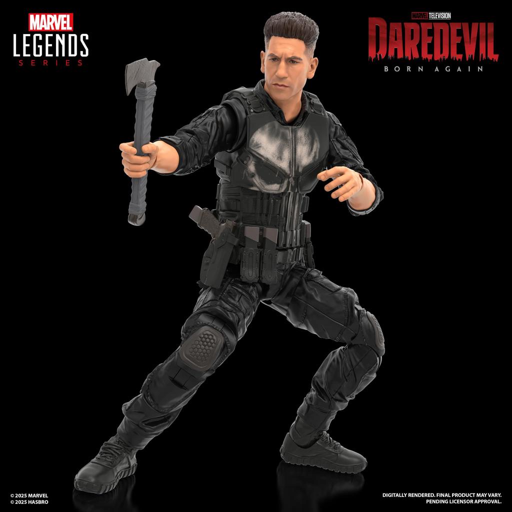 Marvel Legends Series Born Again Punisher Collectible Action Figure Daredevil 6-Inch