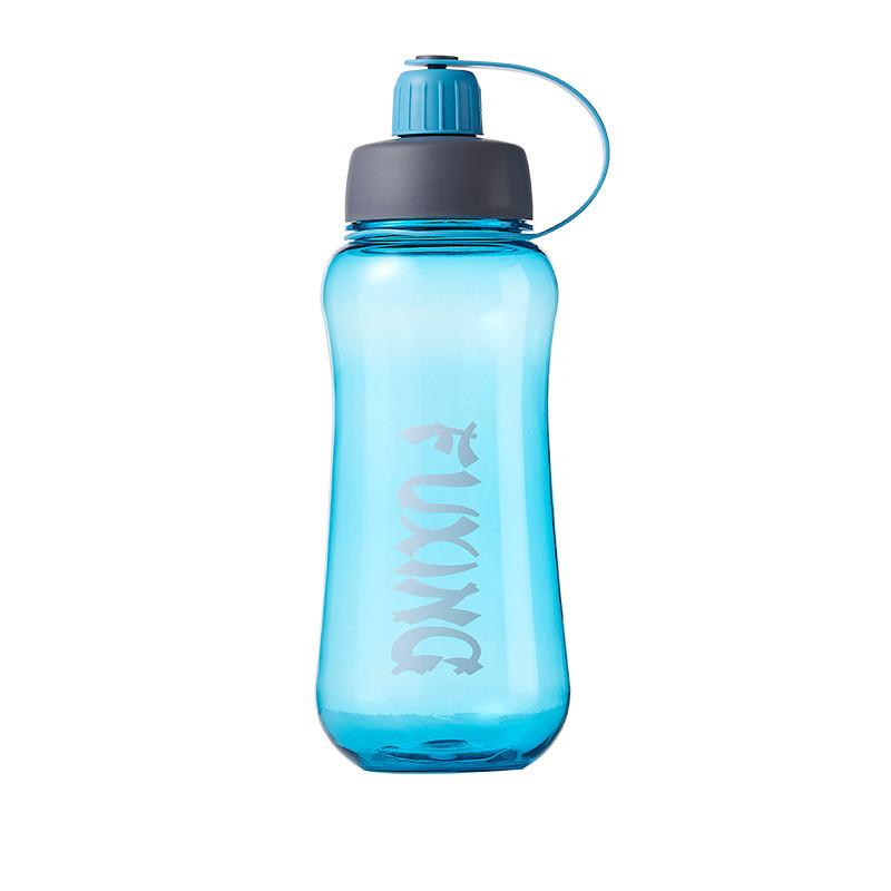 

Plastic Water Bottle For Sports With Sealing Leakproof Design For Outdoor Activities And Students синій