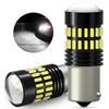 2x 1156 48SMD LED Tail Brake Stop Backup Reverse Turn Signal Lights Bulbs White