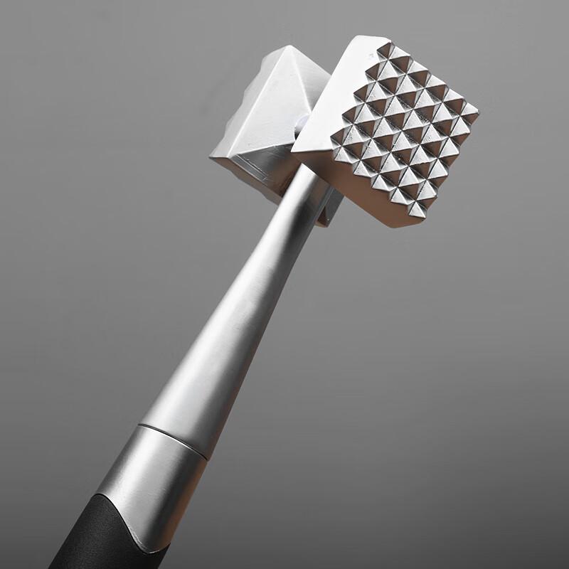 ZISIZ Zinc Alloy Meat Tenderizer Hammer