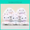 Rabbit Plush Soft Toy With Pp Cotton Filling For Decor And Gifts Keychain Doll