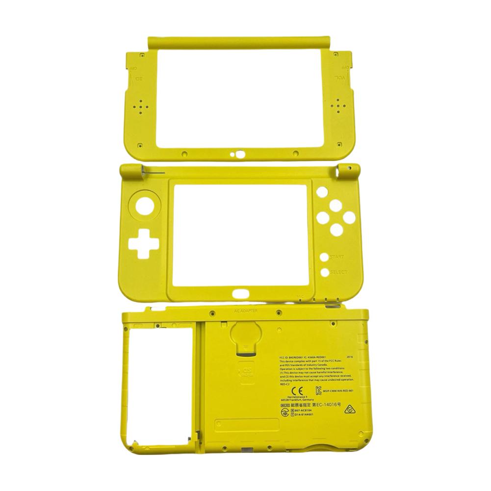 For Nintendo NEW 3DS XL Console Case Upper Top & Middle Plastic Frame Housing Shell Full Replacement Parts Plastic Frame