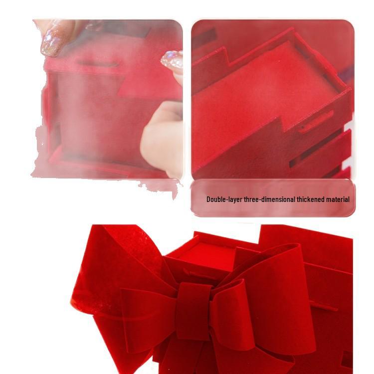 3D Double Happiness Wedding Ornament & Engagement Flower Floor Decoration