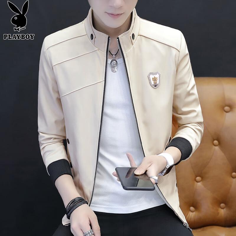 PLAYBOY Men's Casual Slim Fit Jacket