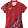 Victorus Table Tennis Game Shirt Red Size 512404 V-NLGS408, (9000), 3XL,