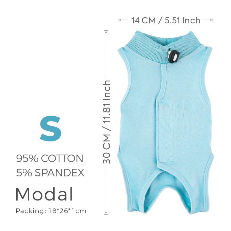 Cat Sterilization Clothing Mother Cat Postoperative Clothing Recovery Weaning Clothing Anti-licking Breathable Light Elastic Pet Surgical Clothing 1pc
