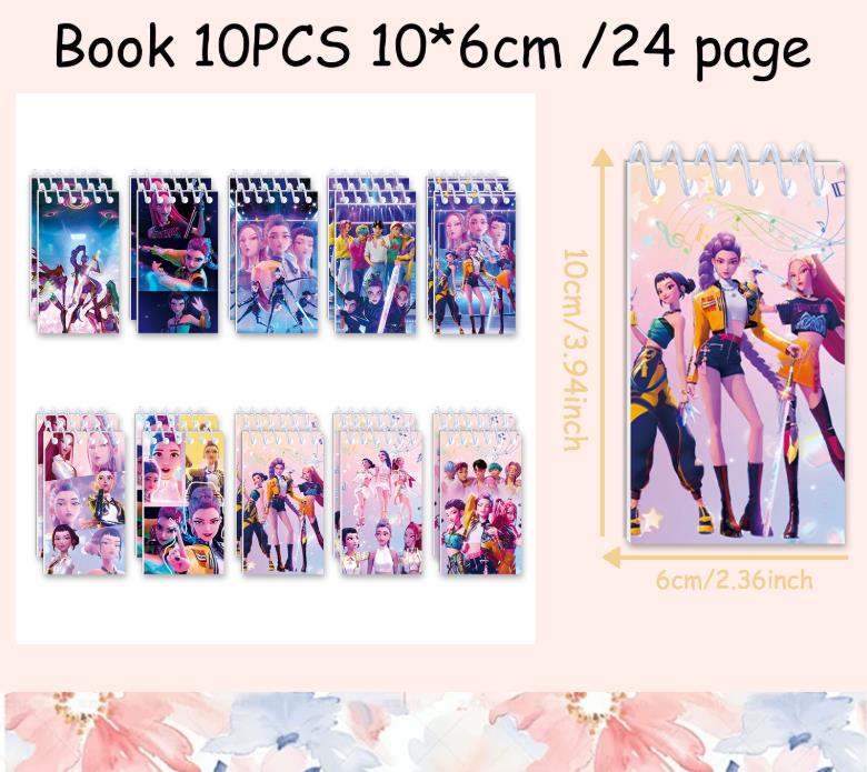 New KPO Witch Hunter Girl Group student A6 coil notebook, diary, decorative stationery supplies Gifts
