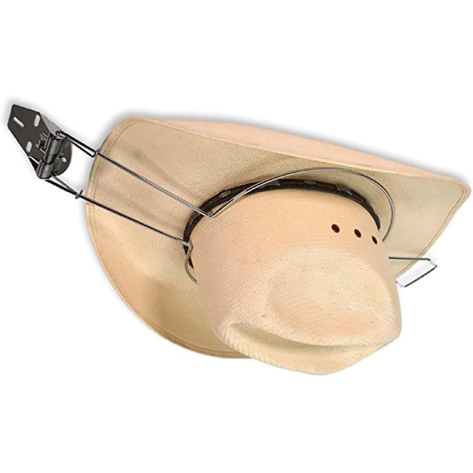 Cowboy Hat Holder Metal Car Hat Hook Hanger for Pickup Truck SUV Easy To Install Sturdy Anti-Fall Rust Resistant