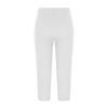 Damen Sommer -Farbiges Spitzenbesetztes Schlichtes Basis-Layer Yoga-Hose, Tragbar Als Ausen Cropped Hose