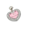 Haustiere ID-Tag Name Adresse Anhänger DIY Strass Hund Welpe Anti-Verlust-Karte