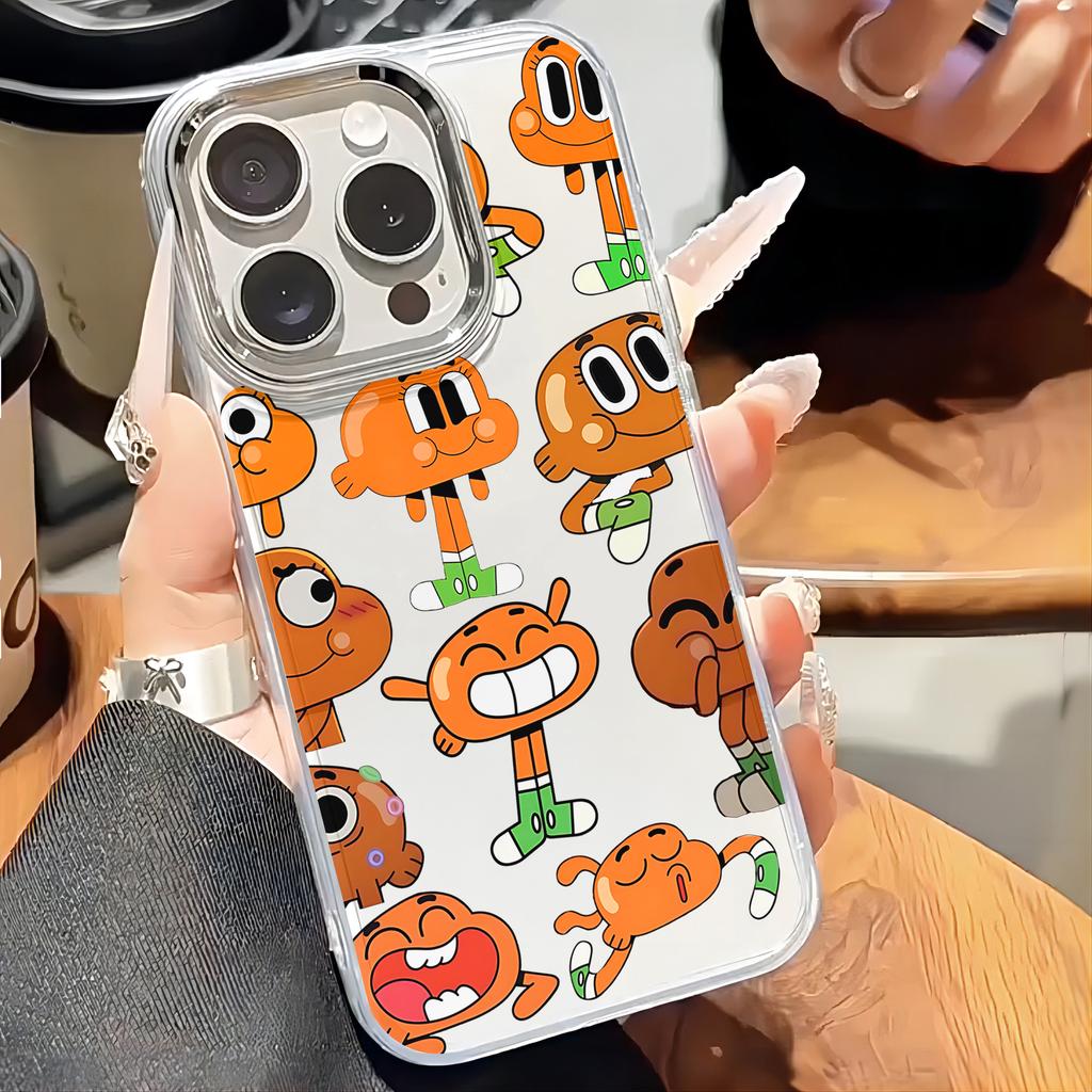 Die erstaunliche Welt von Gumball Handyhülle Für iPhone 17 16e 16 15 14 13 12 11 mini Pro Max X XR XSMAX 8 7 Air Plus Weiche Hülle