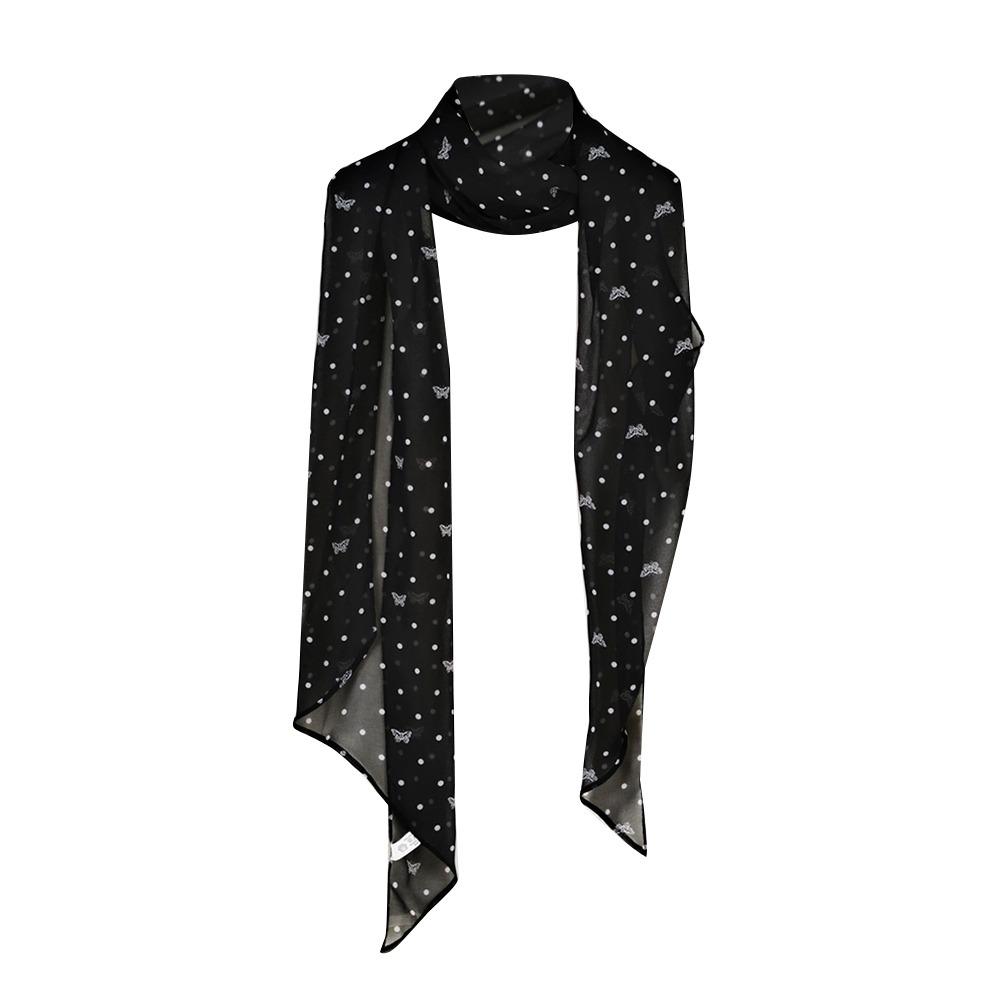 Decorative Women Lady Girls Neckerchief Thin Silk Scarf For Spring Summer Autumn