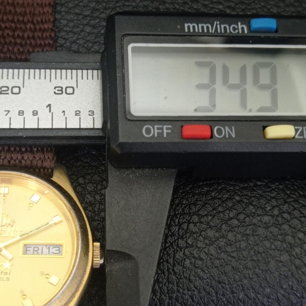 ORIENT CRYSTAL AUTOMATIC 59941 VINTAGE JAPAN MENS ORIGINAL DIAL WATCH a703482-1