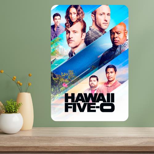 

Hawaii Five0 TV Show Metal Poster Sign 20x30cm（7.8x11.8inch）