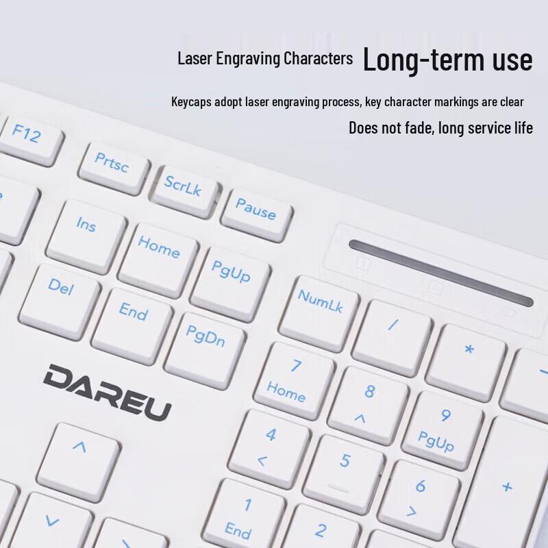 DAREU LK186T Wireless Keyboard and Mouse Set