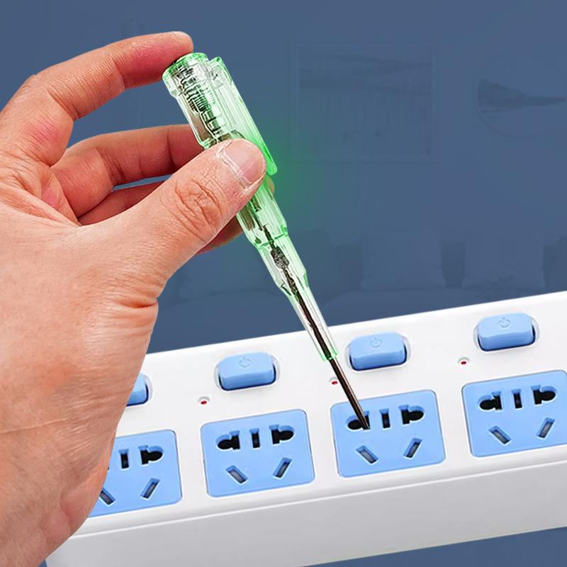 Bright Color Light Multi-function Measuring Pen Intelligent Induction Measuring Break Line Checking Break Point Electrical Test Pen Screwdriver