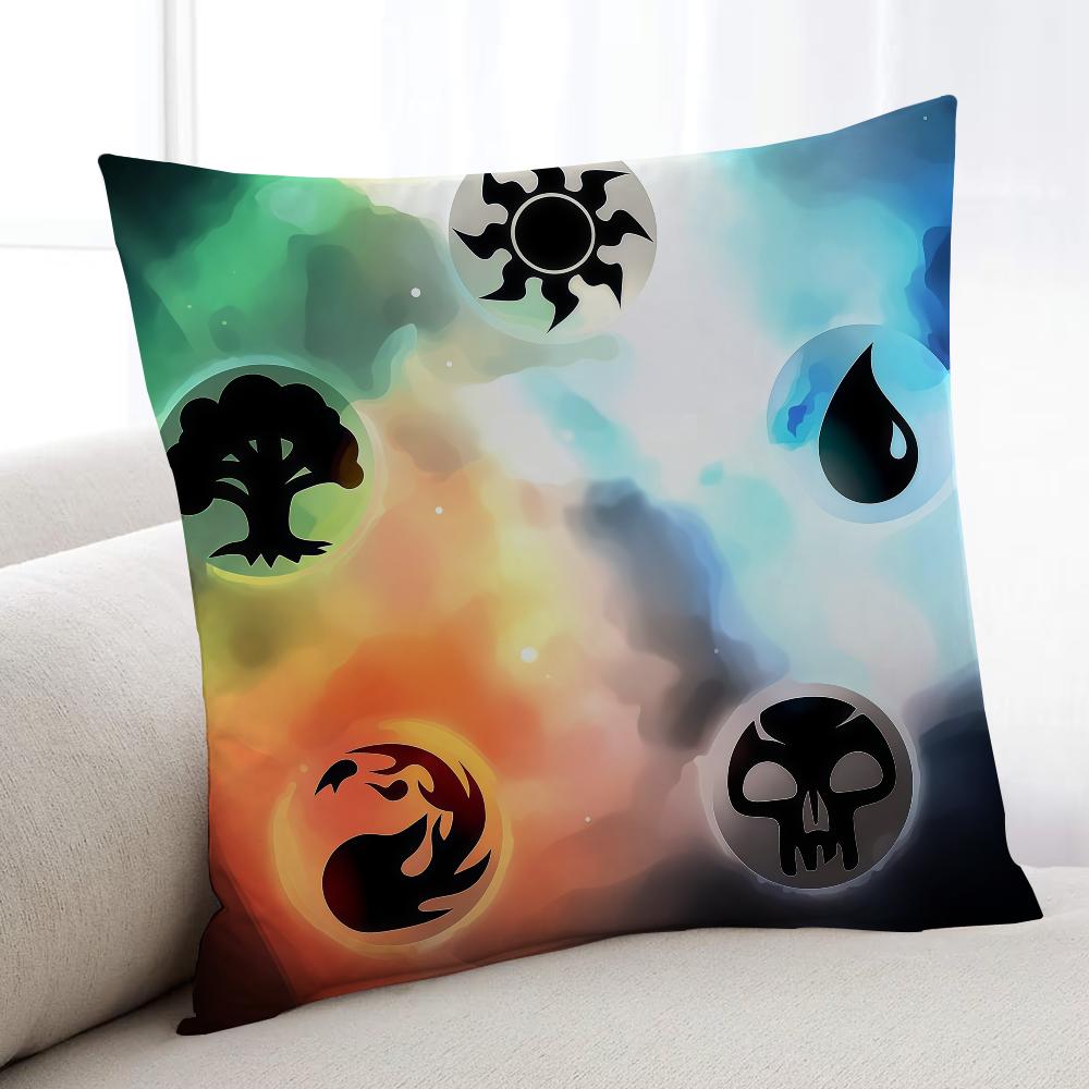 

Game MMagic The GGatheringES cushion cover Home Bedding Sofa living Room pillowcase Simple Soft Skin Cushion Cover Party Gift 30x30cm