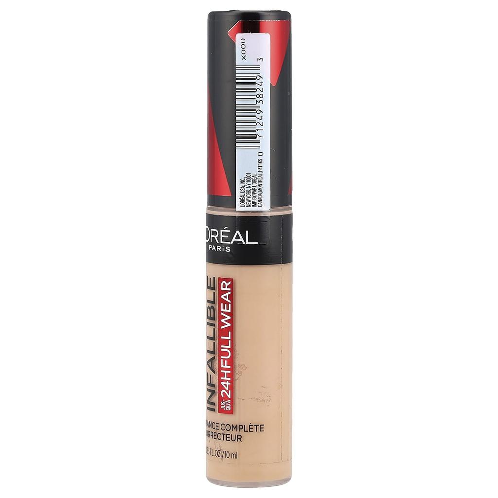 L'Oréal, Infallible, Full Coverage Concealer, 375 Latte, 10Ml(0.33Fl Oz)