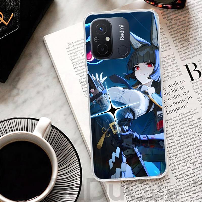 Hoshimi Miyabi Zenless Zone Zero ZZZ Cover For Xiaomi Redmi 13 13C 14C 12 12C 10 10C 9 9C 9T 9A Phone Case 10A 8A 8 7A 7 6A 6 K8