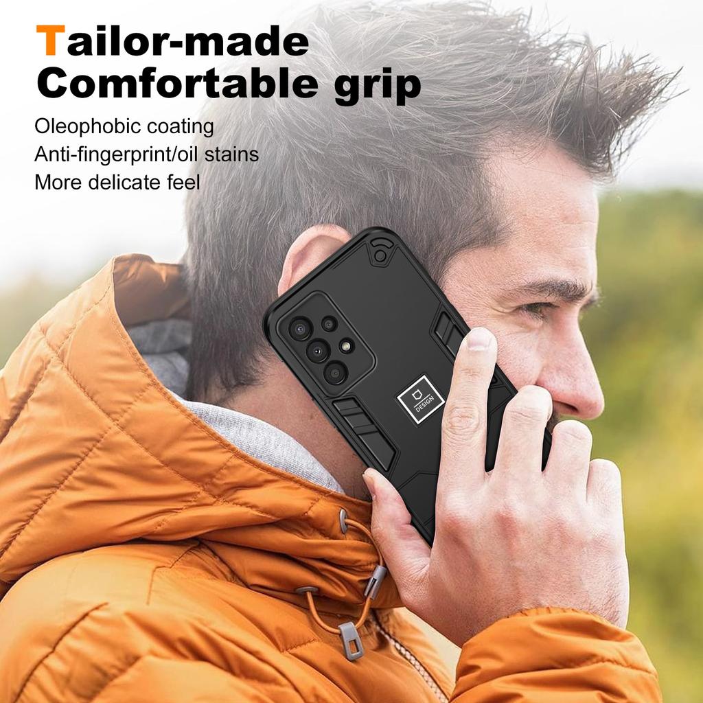 For Samsung Galaxy A13 4G Phone Case Shockproof PC+TPU Hybrid Cover