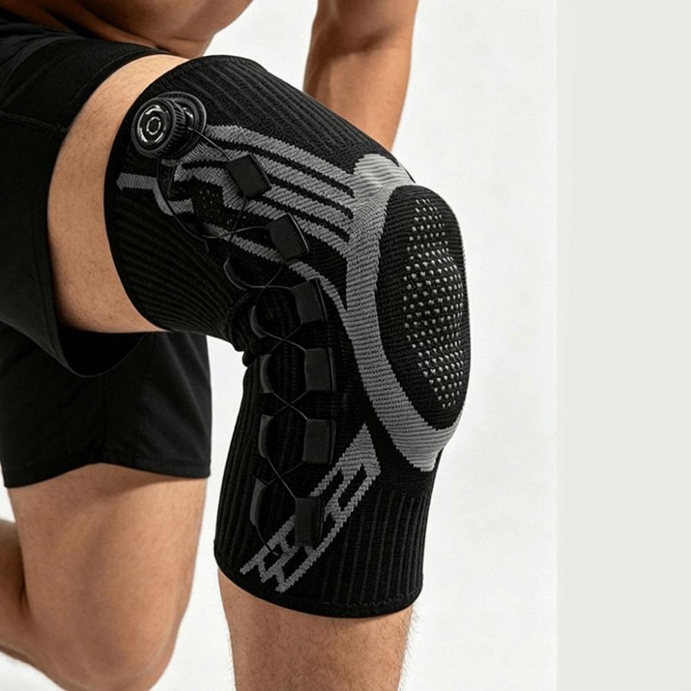Adjustable Knob Knee Pads Non-Slip Knee Brace Support Professional Sports Knee Brace  Running