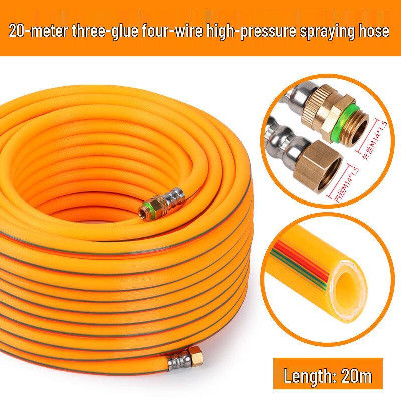 Jun Dingying 20m Lightweight Braided High-Pressure Hose