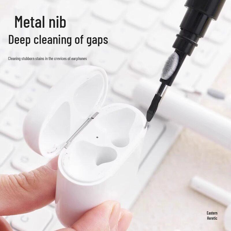 Multi-functional Bluetooth Earphone & Phone Port Cleaning Tool