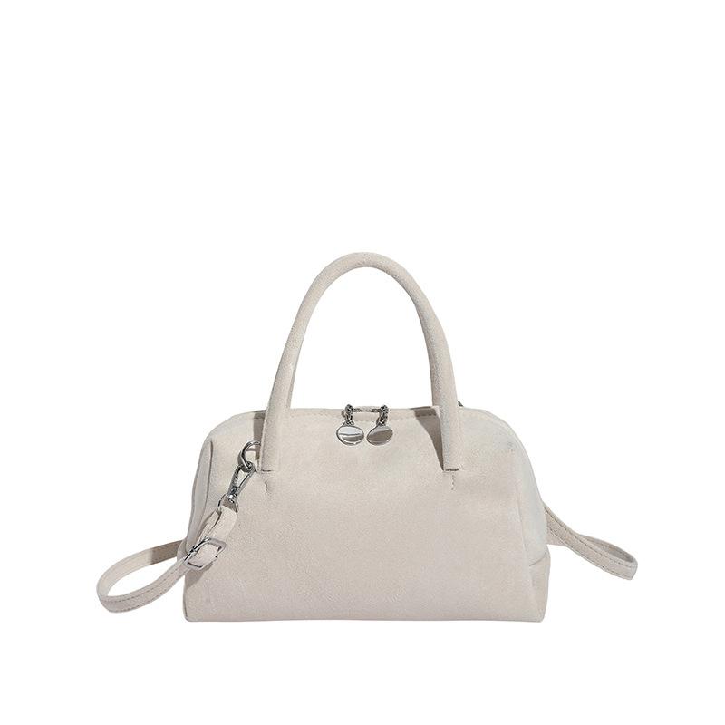 Bolsa Feminina Portátil, Bolsa de Boliche de Nicho, Grande Capacidade, Bolsa Boston Feminina Moderna e Simples