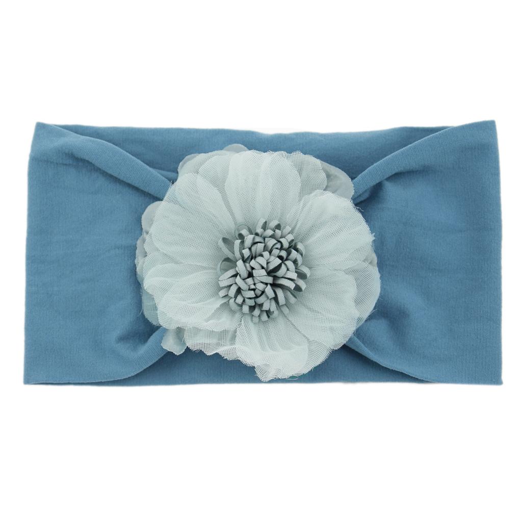 Mesh Sunflower Nylon Headgear Baby Hair Accessories Children'S Headband Infant Soft Headband Stockings Headband