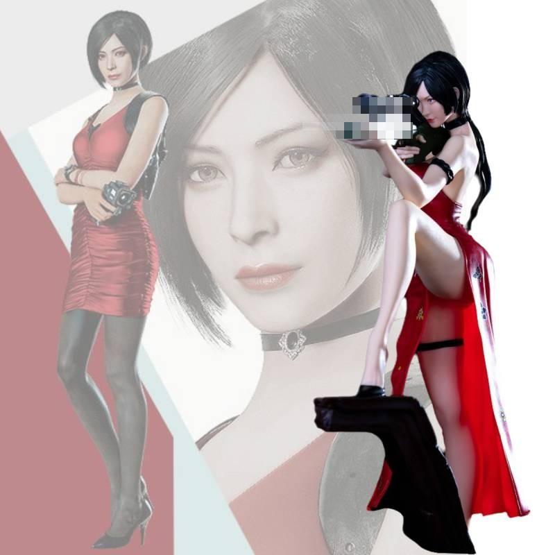 Resident Evil Ada Wong Figurine Movie Model Ornament Statuary Toy Garnish Gifts