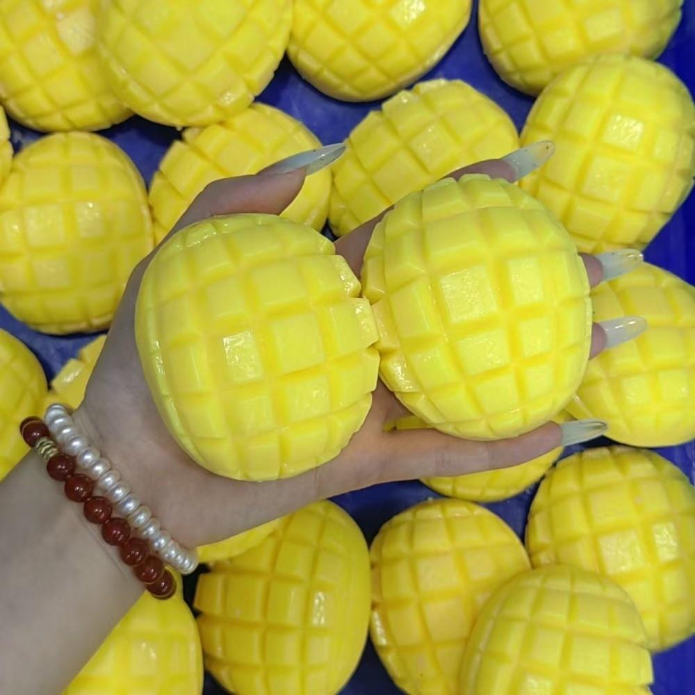 Formbares Knisterndes Mango Squishy Spielzeug Soundeffekte Realistische Früchte Kneten Kinderspielzeug Geschenke