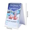 100-Tage-Weihnachts-Countdown-Kalender 2025 Adventskalender 2025 Festlicher Countdown Schreibtischkalender für Zuhause Büro Raumdekoration